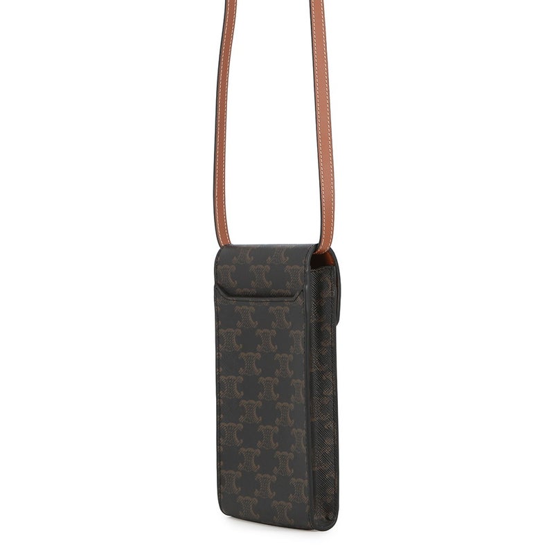 セリーヌ ショルダーバッグ トリオンフ モバイルポーチ 10K682DS3.04LU CELINE バッグ