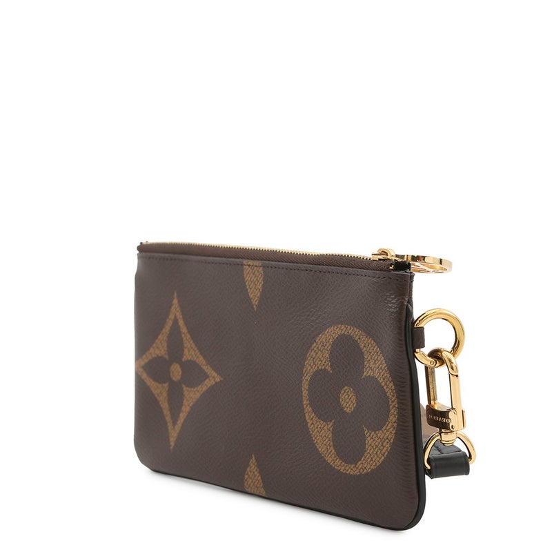 ルイヴィトン ポーチ モノグラム/リバース/ジャイアント ポシェット・トリオ M68756 ヴィトン バッグ 小物入れ コインケース 黒 ブラック