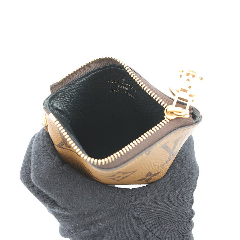 ルイヴィトン ポーチ モノグラム/リバース/ジャイアント ポシェット・トリオ M68756 ヴィトン バッグ 小物入れ コインケース 黒 ブラック