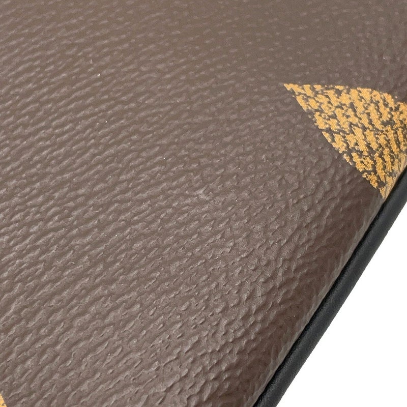 ルイヴィトン ポーチ モノグラム/リバース/ジャイアント ポシェット・トリオ M68756 ヴィトン バッグ 小物入れ コインケース 黒 ブラック