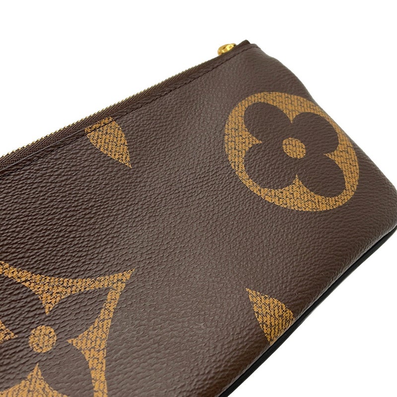 ルイヴィトン ポーチ モノグラム/リバース/ジャイアント ポシェット・トリオ M68756 ヴィトン バッグ 小物入れ コインケース 黒 ブラック