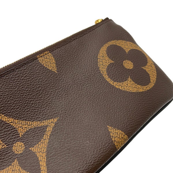 ルイヴィトン ポーチ モノグラム/リバース/ジャイアント ポシェット・トリオ M68756 ヴィトン バッグ 小物入れ コインケース 黒 ブラック