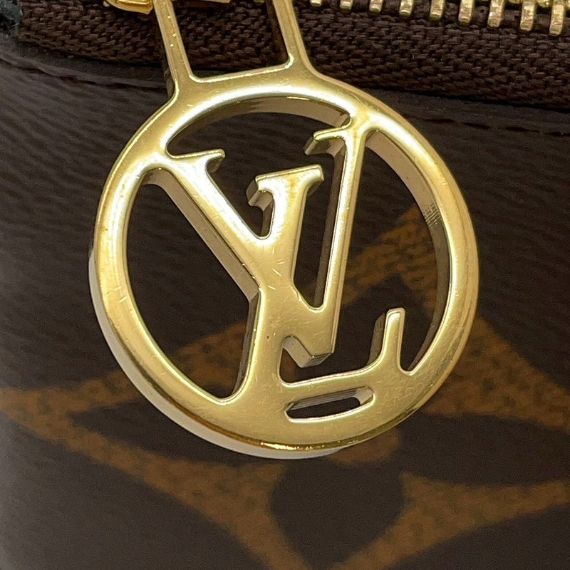 ルイヴィトン ポーチ モノグラム/リバース/ジャイアント ポシェット・トリオ M68756 ヴィトン バッグ 小物入れ コインケース 黒 ブラック