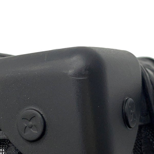 ルイヴィトン ショルダーバッグ モノグラム・メッシュ/レザー ソフトトランク M53964 ヴィトン バッグ 刺繍 ブラック 黒 2019年秋冬