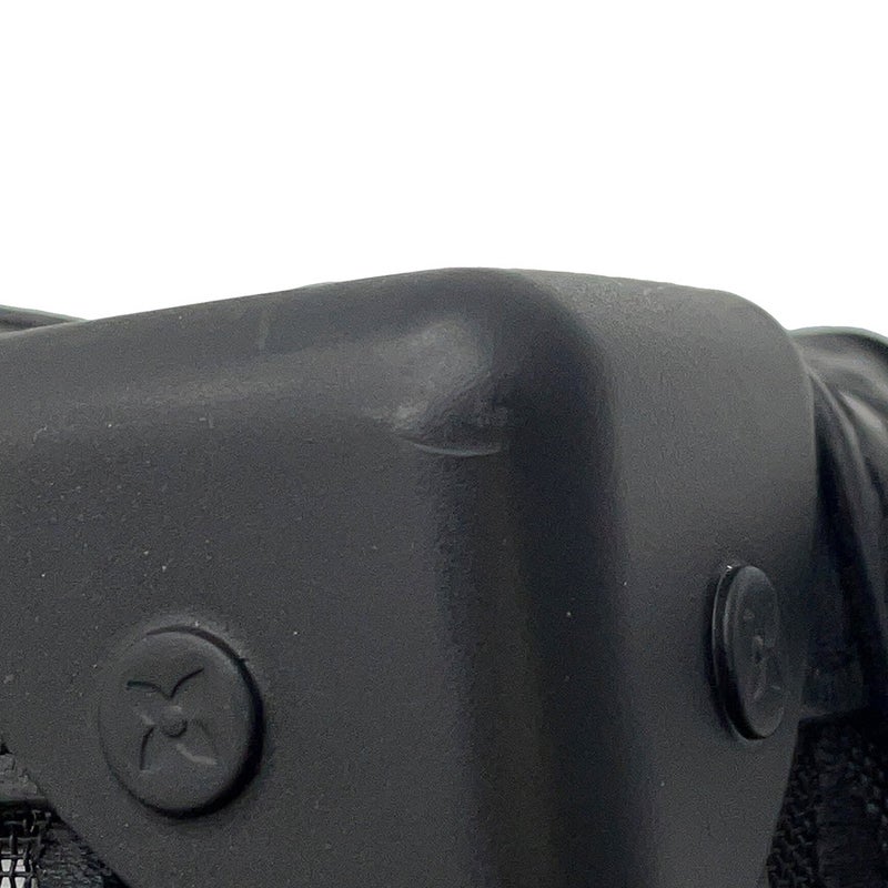 ルイヴィトン ショルダーバッグ モノグラム・メッシュ/レザー ソフトトランク M53964 ヴィトン バッグ 刺繍 ブラック 黒 2019年秋冬