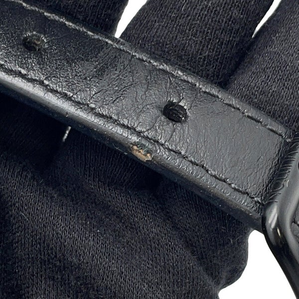 ルイヴィトン ショルダーバッグ モノグラム・メッシュ/レザー ソフトトランク M53964 ヴィトン バッグ 刺繍 ブラック 黒 2019年秋冬