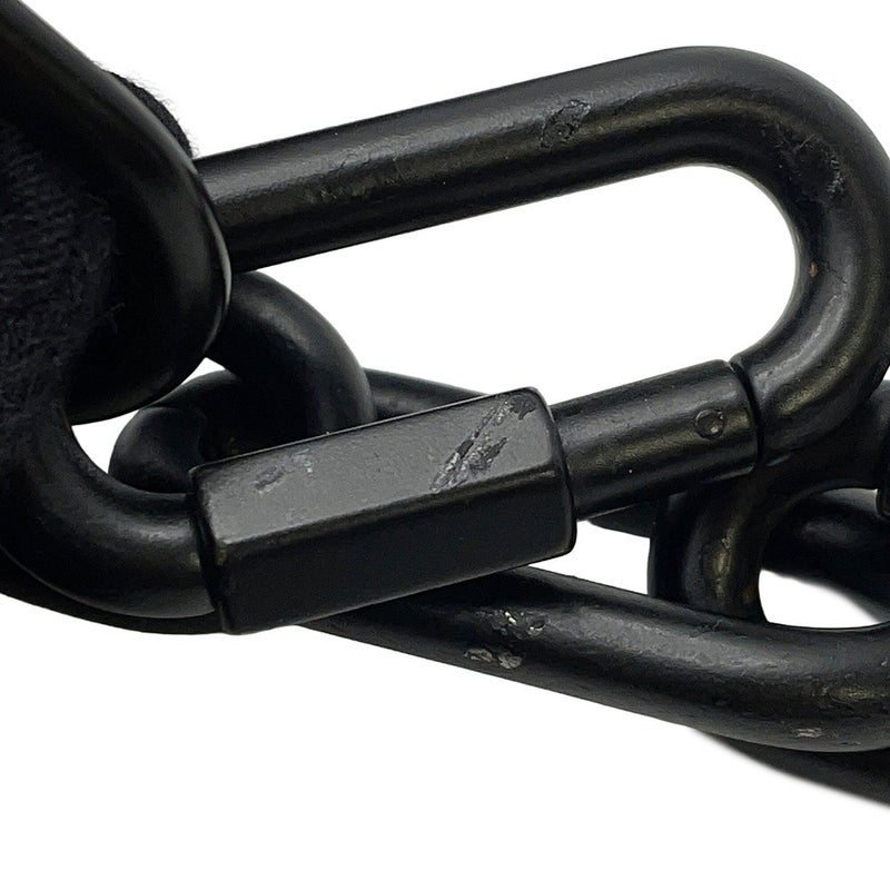 ルイヴィトン ショルダーバッグ モノグラム・メッシュ/レザー ソフトトランク M53964 ヴィトン バッグ 刺繍 ブラック 黒 2019年秋冬