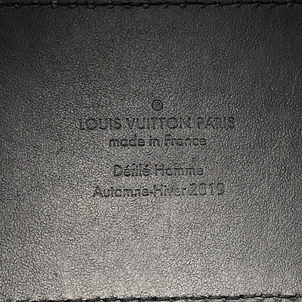 ルイヴィトン ショルダーバッグ モノグラム・メッシュ/レザー ソフトトランク M53964 ヴィトン バッグ 刺繍 ブラック 黒 2019年秋冬