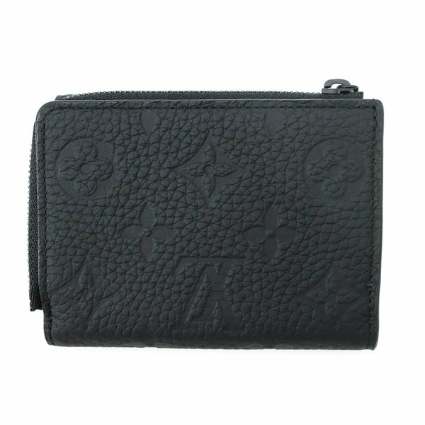 ルイヴィトン 三つ折り財布 モノグラム・パターン ポルトフォイユ・パイロット M82556 トリヨンレザー 黒 ブラック