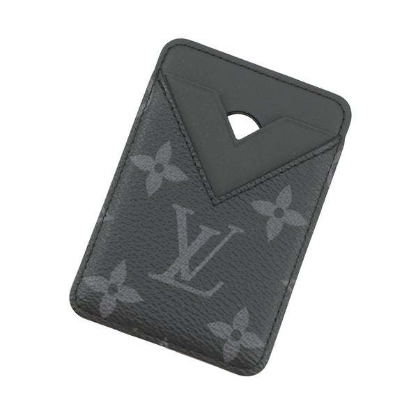 ルイヴィトン カードケース モノグラム・エクリプス マグセーフ ポルト カルト・マグネット M12602 LOUIS VUITTON 黒