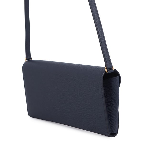 エルメス 長財布 シェーヌダンクル トゥーゴー ブルーインディゴ/ゴールド金具 エプソンB刻印 財布