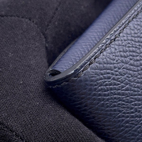 エルメス 長財布 シェーヌダンクル トゥーゴー ブルーインディゴ/ゴールド金具 エプソンB刻印 財布