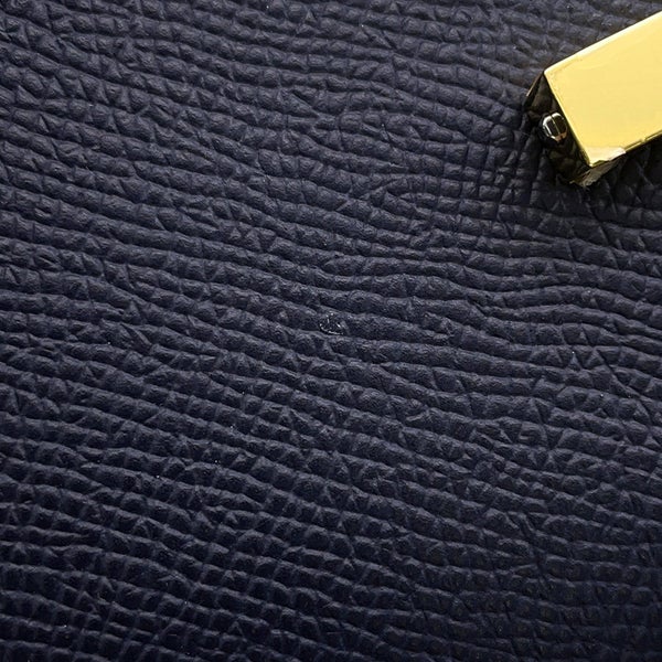 エルメス 長財布 シェーヌダンクル トゥーゴー ブルーインディゴ/ゴールド金具 エプソンB刻印 財布