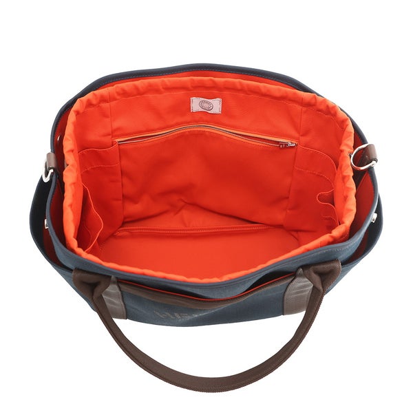 エルメス サックドパンサージュ グルーム SAC DE PANSAGE GROOM ネイビー/フー D刻印 2way