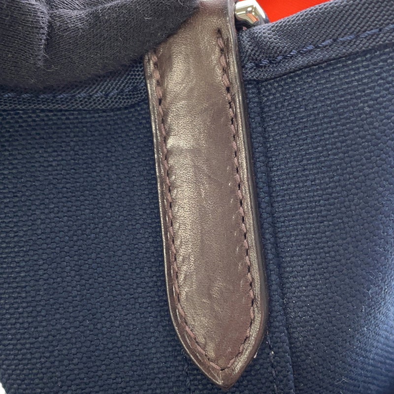 エルメス サックドパンサージュ グルーム SAC DE PANSAGE GROOM ネイビー/フー D刻印 2way