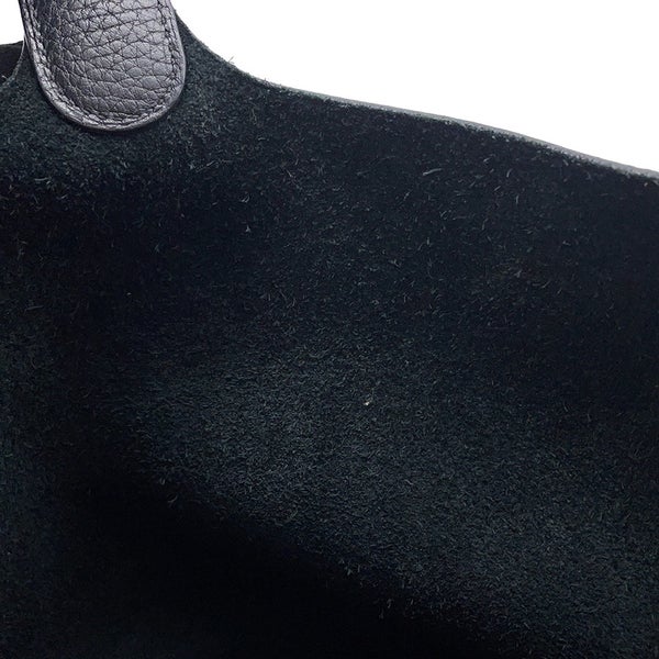 エルメス ハンドバッグ ピコタンロックMM ブラック/シルバー金具 トリヨンクレマンス A刻印 黒