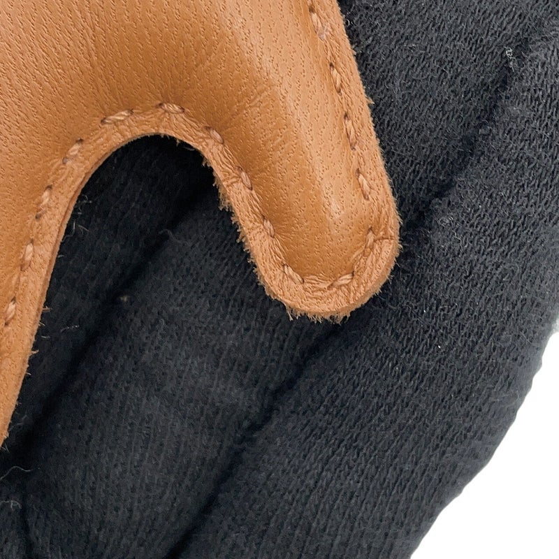 エルメス バッグチャーム ロデオPM ペガサス チャイ/ナタ/ブラック ラムスキン B刻印 HERMES