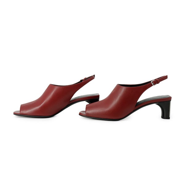 エルメス サンダル マルリー45 ナッパレザー レディースサイズ36 1/2 HERMES ヒール 靴