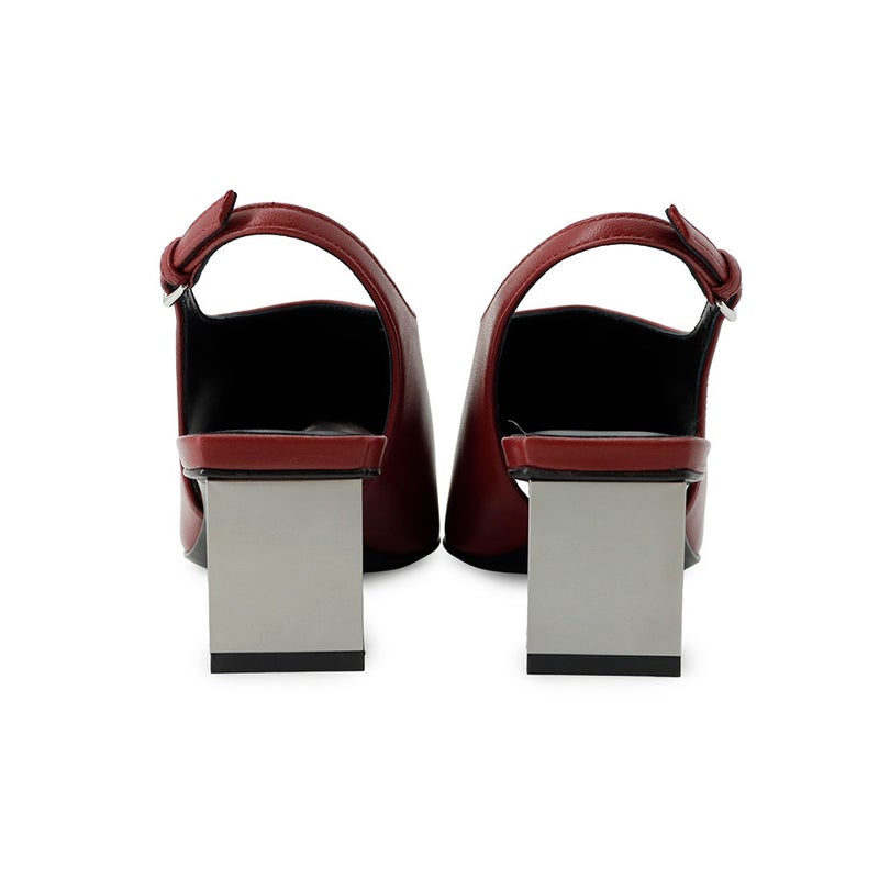 エルメス サンダル マルリー45 ナッパレザー レディースサイズ36 1/2 HERMES ヒール 靴