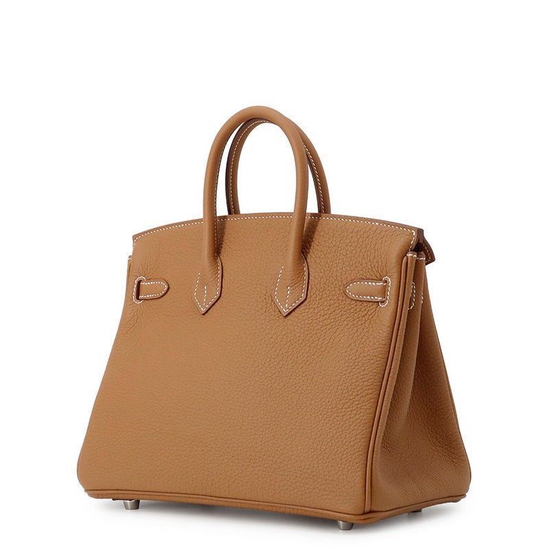 エルメス バーキン25 ゴールド/シルバー金具 トゴ G刻印 HERMES Birkin ハンドバッグ
