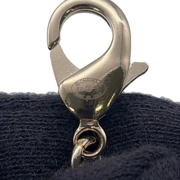 シャネル ネックレス マトラッセ バッグ型 B21 S AB6136 CHANEL チョーカー アクセサリー 黒