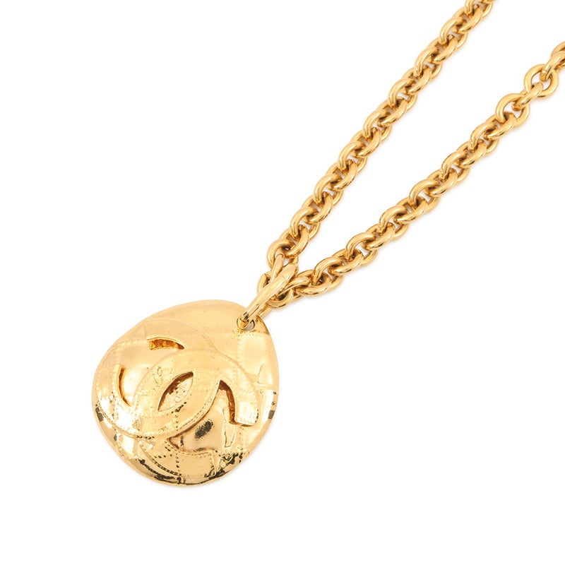 シャネル ネックレス ココマーク マトラッセ ロングネックレス 94P CHANEL アクセサリー
