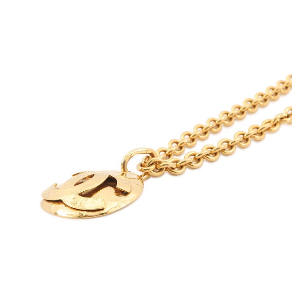 シャネル ネックレス ココマーク マトラッセ ロングネックレス 94P CHANEL アクセサリー