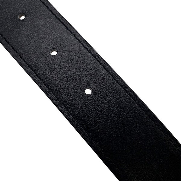 エルメス ベルト ヨッティング32 ブラック/ゴールド/ブラック金具 ボックスカーフ/エプソン サイズ95 K刻印 メンズ 黒