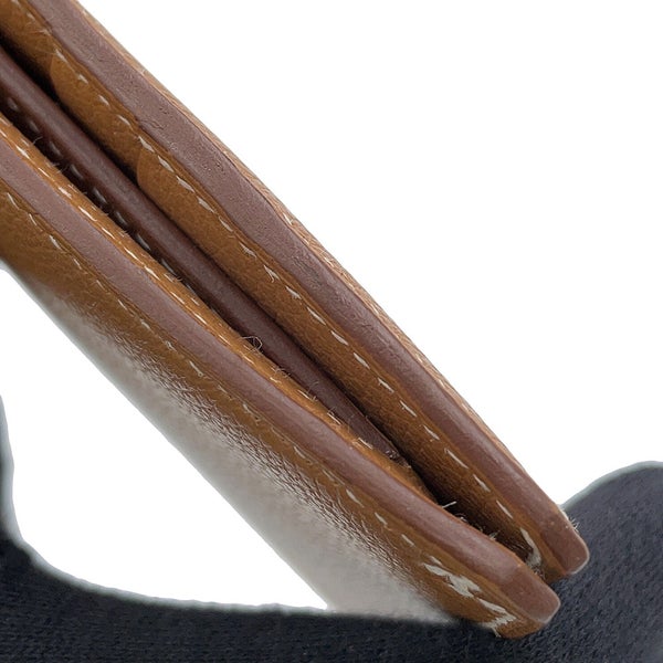 エルメス 二つ折り財布 Hセリエ コンパクト ゴールド/シルバー金具 エバーカラー W刻印 HERMES