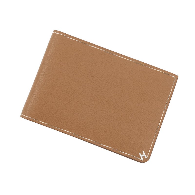 エルメス カードケース Hセリエ オリゾンタル ゴールド エバーカラー W刻印 HERMES 名刺入れ