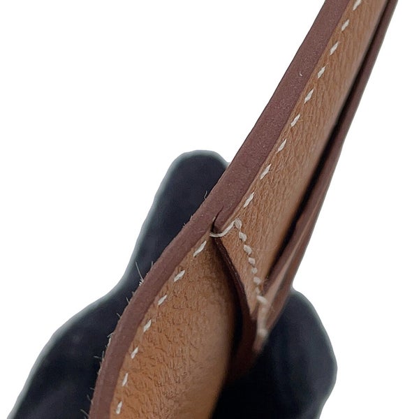 エルメス カードケース Hセリエ オリゾンタル ゴールド エバーカラー W刻印 HERMES 名刺入れ