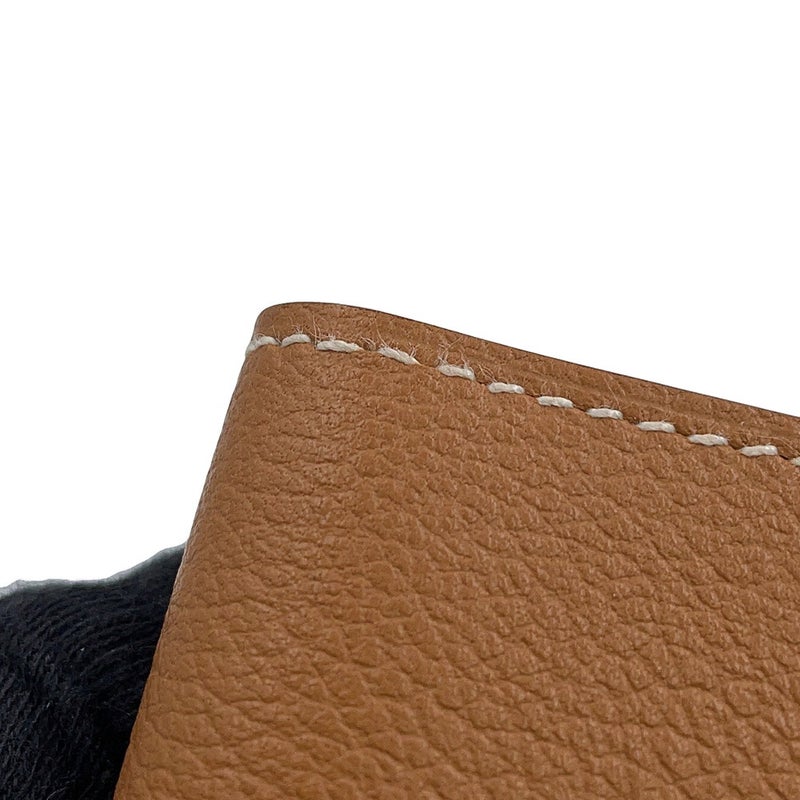 エルメス カードケース Hセリエ オリゾンタル ゴールド エバーカラー W刻印 HERMES 名刺入れ