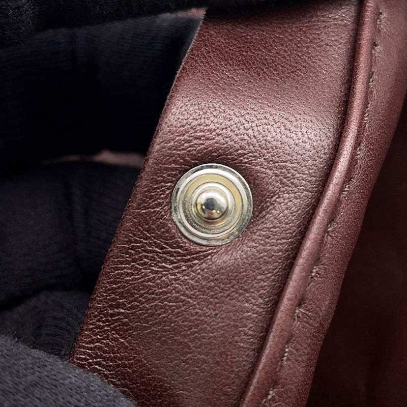 エルメス ショルダーバッグ トゥドゥ ボルドー/シルバー金具 レザー HERMES バッグ