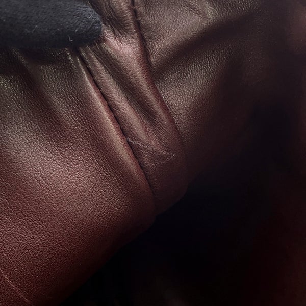 エルメス ショルダーバッグ トゥドゥ ボルドー/シルバー金具 レザー HERMES バッグ