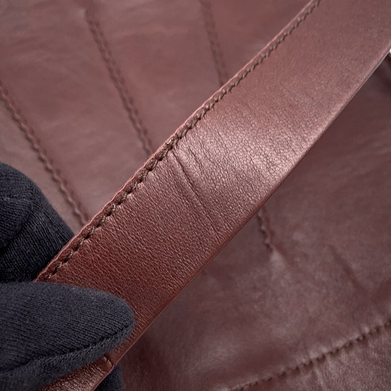 エルメス ショルダーバッグ トゥドゥ ボルドー/シルバー金具 レザー HERMES バッグ