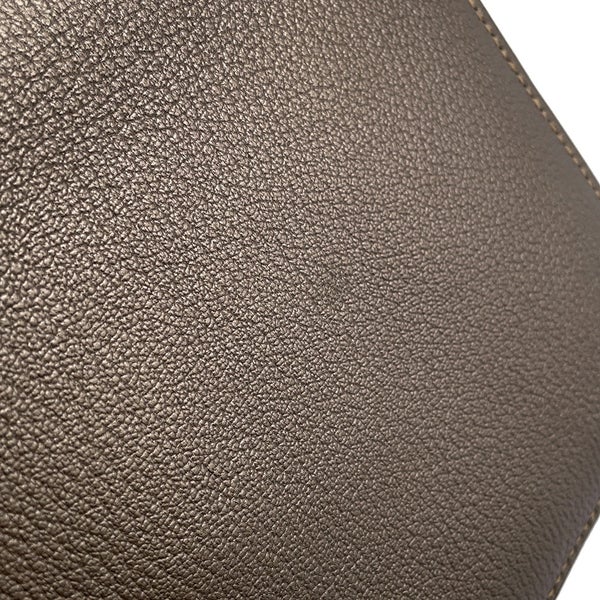 エルメス ショルダーバッグ エンベローブ ゴールド/シルバー金具 シェブルミゾル □I刻印 HERMES バッグ