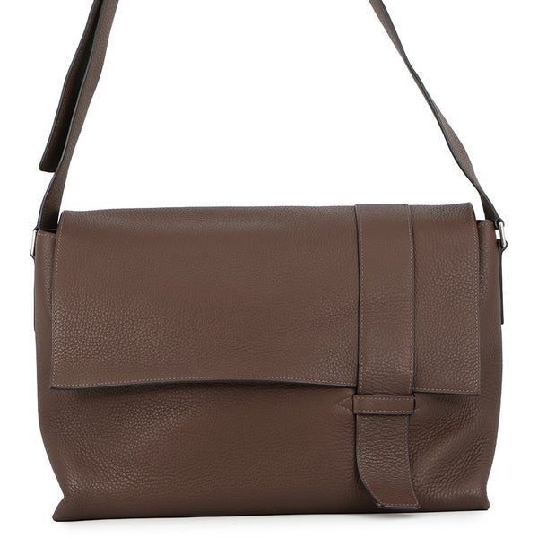 エルメス ショルダーバッグ サック アルフレッド トープ/シルバー金具 トリヨンクレマンス R刻印