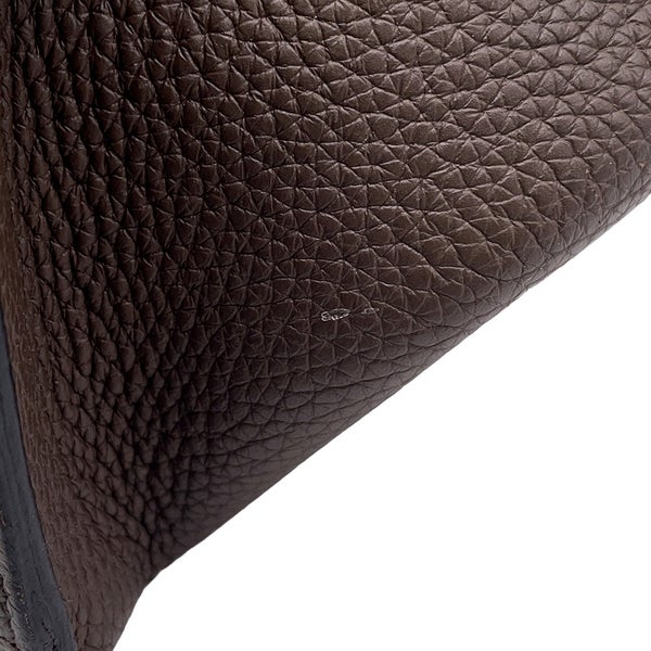 エルメス ショルダーバッグ サック アルフレッド トープ/シルバー金具 トリヨンクレマンス R刻印