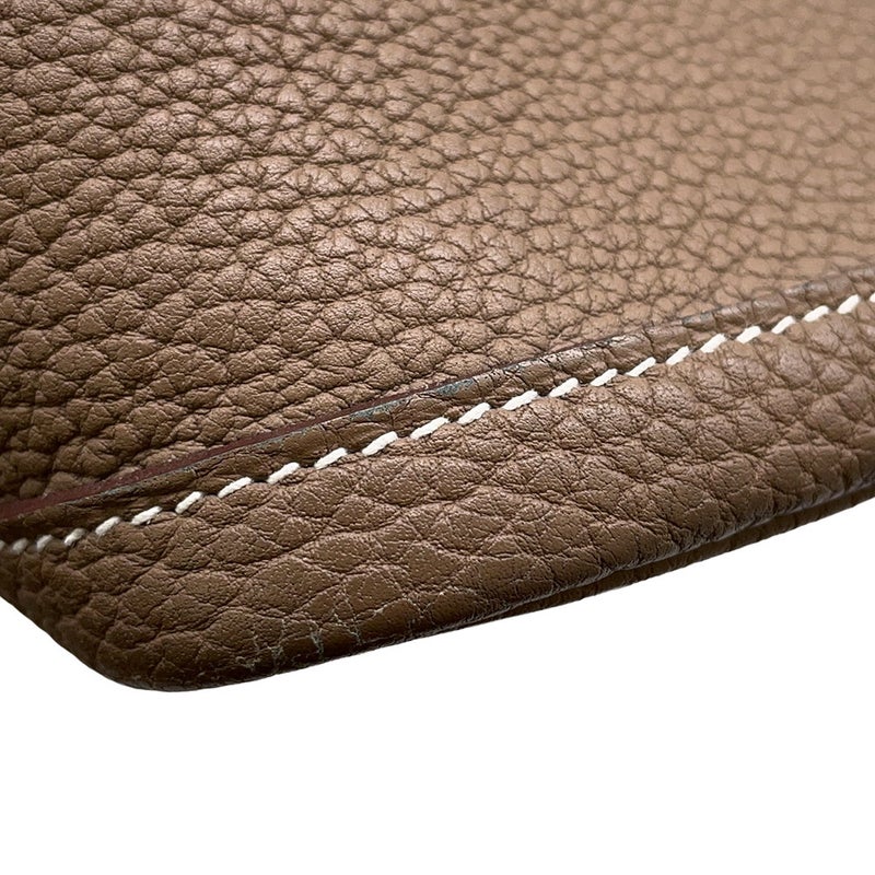 エルメス トートバッグ ガーデンパーティPM エトゥープ/シルバー金具 ネゴンダ C刻印