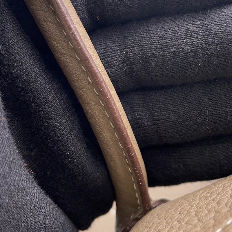 エルメス トートバッグ ガーデンパーティPM エトゥープ/シルバー金具 ネゴンダ C刻印