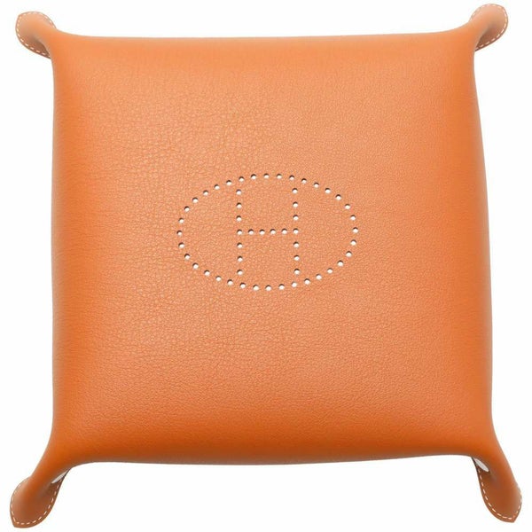 エルメス トレー ヴィド・ポッシュ ミーズ・エ・ルランス・デスク エベンヌ/フォーヴ B刻印