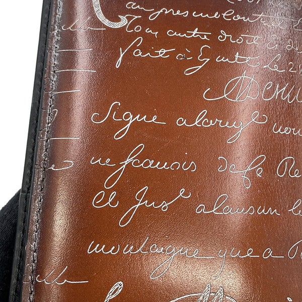 ベルルッティ 長財布 カリグラフィ レザー Berluti メンズ