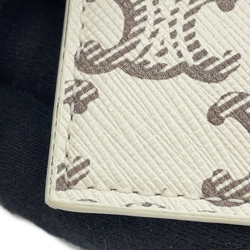 セリーヌ カードケース トリオンフ ジップ付きカードホルダー 10B682EEN CELINE 白