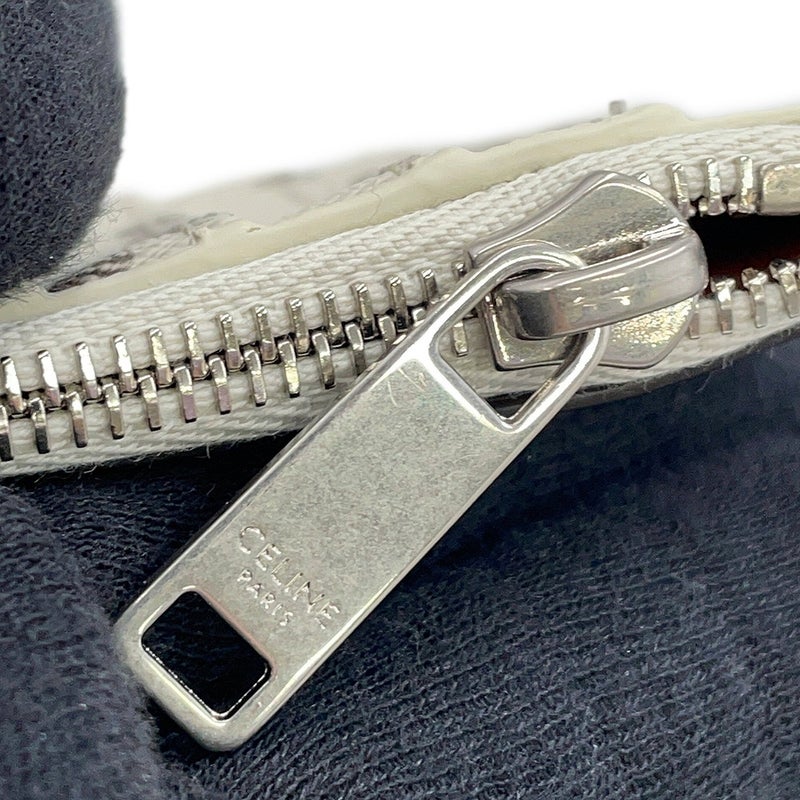 セリーヌ カードケース トリオンフ ジップ付きカードホルダー 10B682EEN CELINE 白