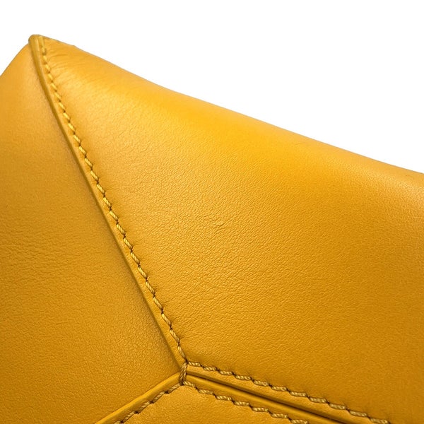 ロエベ トートバッグ パズルフォルドトート ミディアム カーフレザー A779G50X18 LOEWE バイカラー イエロー
