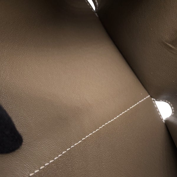 エルメス 三つ折り財布 ベアンコンビネ エトゥープ/ゴールド金具 エプソン B刻印 財布