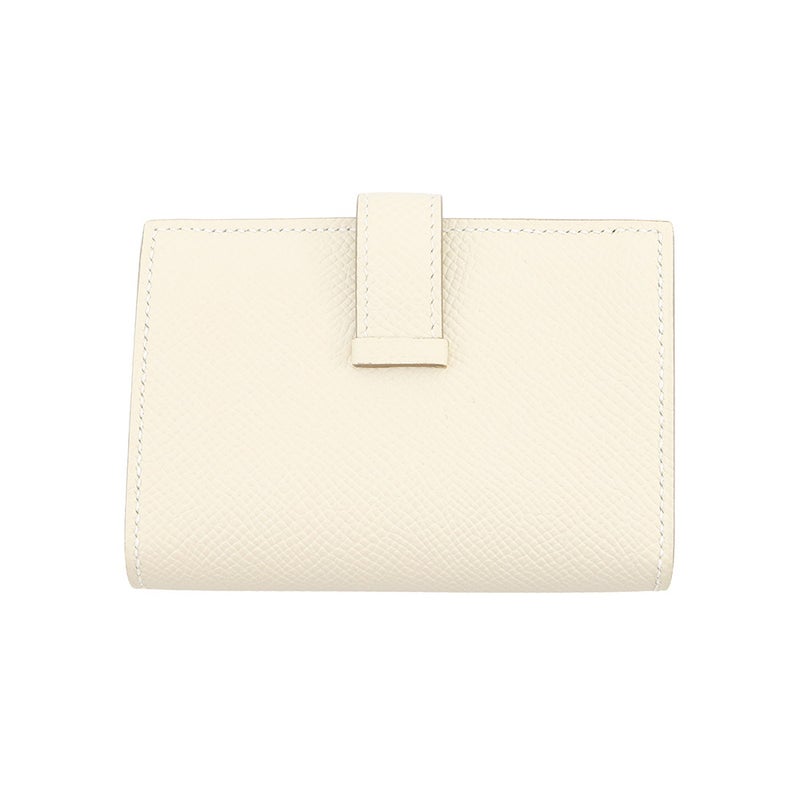 エルメス カードケース ベアン ミニ クレ/ゴールド金具 エプソン W刻印 名刺入れ