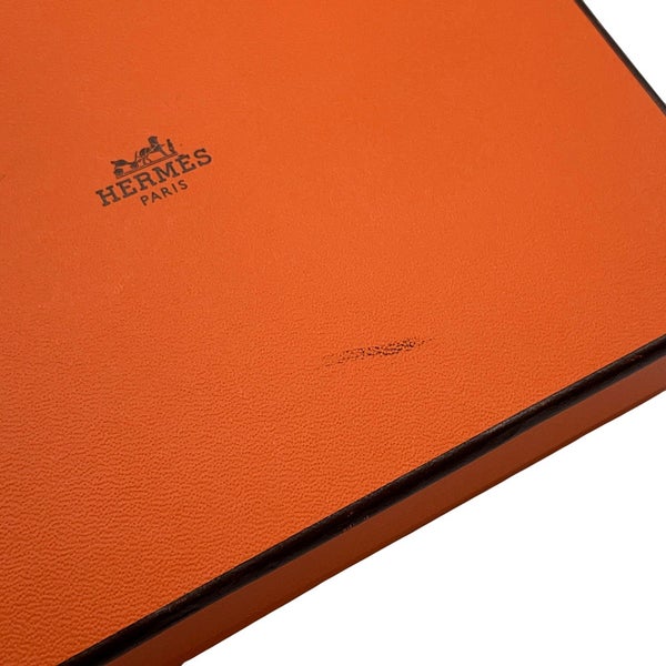 エルメス 財布 ロウリス ルリ スリム ブラック/ゴールド金具 シェブルミゾル B刻印 財布 黒