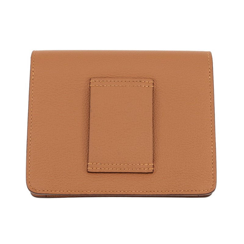 エルメス 財布 ロウリス ルリ スリム ヴェルソ ゴールド/ヴェールフィズ/ピンクゴールド金具 エバーカラー B刻印 財布