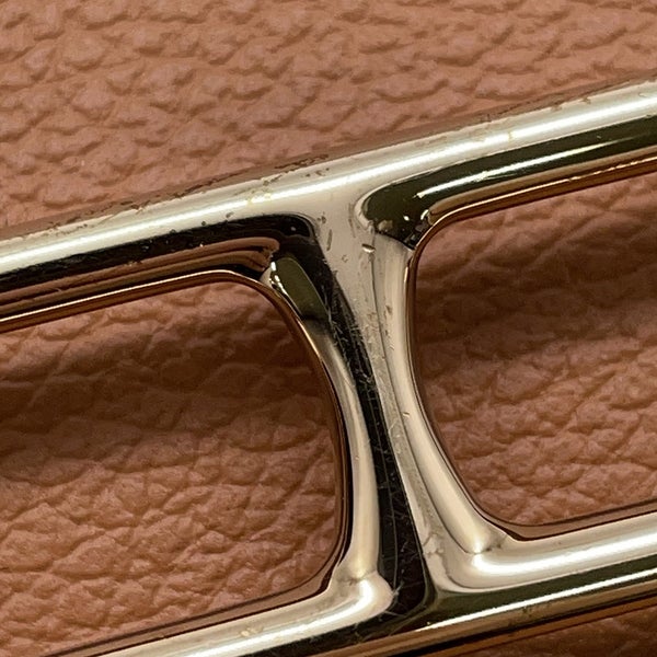 エルメス 財布 ロウリス ルリ スリム ヴェルソ ゴールド/ヴェールフィズ/ピンクゴールド金具 エバーカラー B刻印 財布